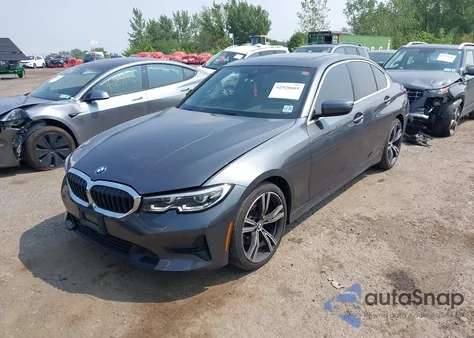 2020 BMW 330I xDrive из США, поврежденный, VIN 3MW5R7J00L8B07656